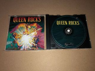 Queen Rocks Vol.  1 Rare Cd Freddie Mercury Bohemian Rhapsody Hollywood Records