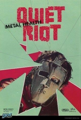 Quiet Riot Poster Metal Health Rare Hot