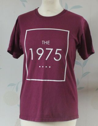 The 1975 T - Shirt By Fruit Of The Loom - Womens/girls Size Small.