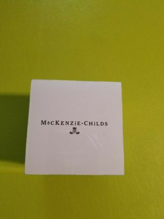 MacKenzie Childs Courtly Check Sticky Note Pad 4