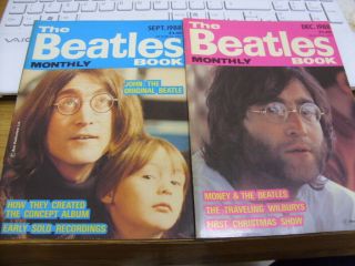 The Beatles Monthly Books - 2 From December/september 1988 - John Lennon On Front.