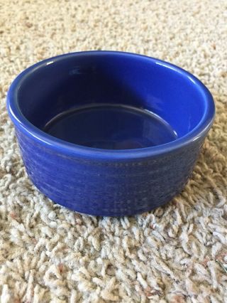 Bauer Pottery Bowl Ring Ware Fiesta Blue 2000