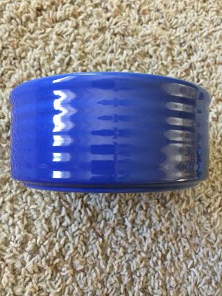 Bauer Pottery Bowl Ring Ware Fiesta Blue 2000 5