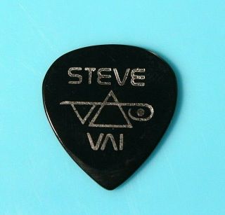 Steve Vai // Concert Tour Guitar Pick // Thick Teardrop Alcatrazz Whitesnake