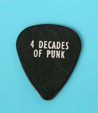 Bad Religion // Greg Hetson Tour Guitar Pick // 4 Decades Of Punk Circle Jerk