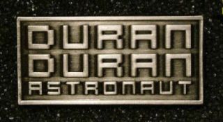 Duran Duran Astronaut Tour Pewter Badge / Button Official Merchandise Gift Idea