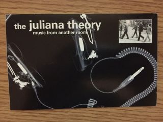 The Juliana Theory " Music From Another Room " Promo Sticker