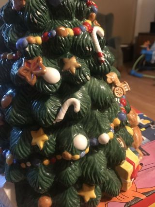 NIKKO Christmas Holiday Tree Cookie Jar Christmas Tree 2