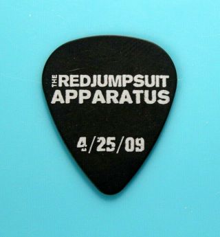 The Red Jumpsuit Apparatus // Custom Tour Guitar Pick Secondhand Serenade 2009
