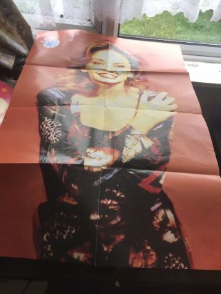 Kylie Minogue/craig Mclachlan Double Sided Large Poster (smash Hits) 1990’s