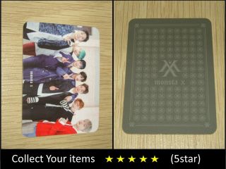 Monsta X 1st Repackage Album Shine Forever Complete Group Official Photo Card