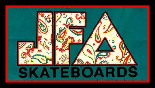 4 " Punk Vinyl Sticker.  Vintage Style Jfa Decal For Car Guitar Skateboard Bong.