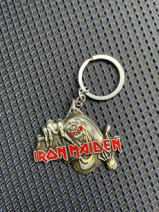 Iron Maiden Metal Keyring