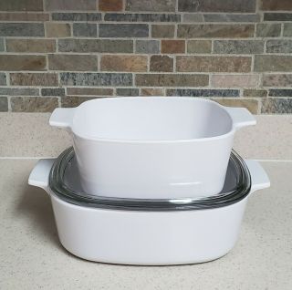 Corning Ware Casserole Set 2l With Lid,  1.  5l