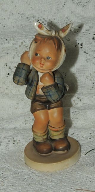 Hummel / W.  Goebel Figurine - Boy With Toothache.  5 1/2 ".  217.  Fully Marked 1951
