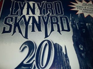 Lynyrd Skynyrd 43cm X 28cm Fiddlers Green 1997 Poster 2