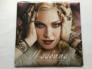 Madonna.  The Official 2018 Calendar.  Rare,  And.