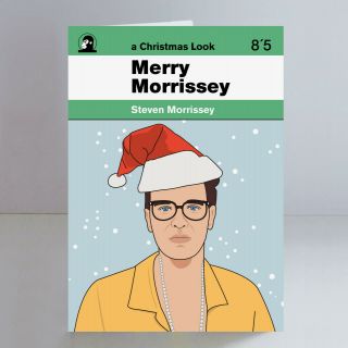 Morrissey Ltd Edition A5 Christmas Card The Smiths Indie