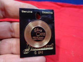 Elvis Presley Limited Edition Love Me Tender Gold Record Lapel Push Pin