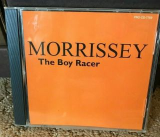 Morrissey The Boy Racer 1 - Track Us Promo Single