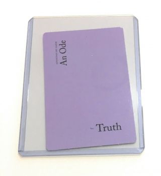 SEVENTEEN 3rd Mini Album An Ode TRUTH Ver.  Official Photocard JEONGHAN a02 2