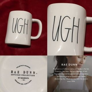 Rae Dunn Ugh Mug Farmhouse Coffee Tea