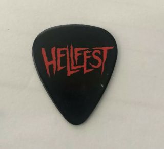 Hellfest Guitar Pick Ticket Shirt Ozzfest Knotfest Warped Tour France Cd Vinyl