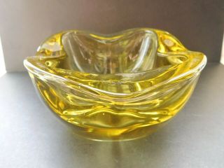 Sklo Union Rosice Glass Bowl Designed By Rudolf Jurmiki Pattern 1145