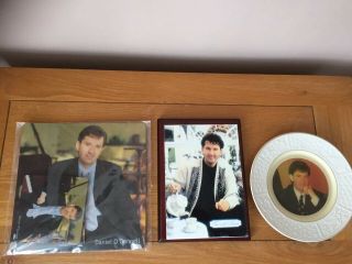 Daniel O’donnell Wall Plaque,  Mouse Mat And Plate