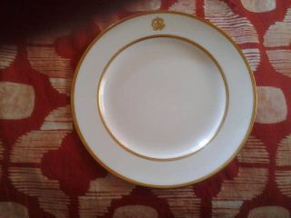 Minton Antique Dinner Plate Gilman Collamore & Co 5th Ave&30th York
