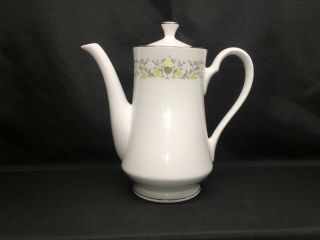 Sterling Fine China Company Florentine Coffee Pot With Lid Vintage 1960 - 1970 