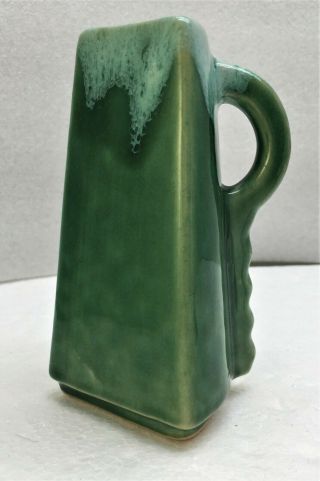 Van Briggle Mid Century 3 Sided Art Pottery Pitcher / Vase