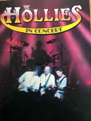 The Hollies In Concert Souvenir Programme