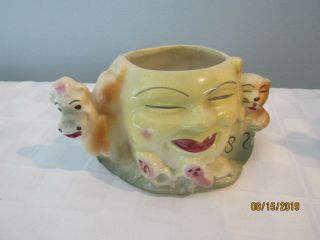 Rare Vintage Robinson Ransbottom Hey Diddle Diddle Cache Pot Planter