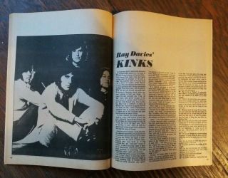 THE KINKS - HIT PARADER JUN 1970 KING CRIMSON john mayall SPIRIT 5