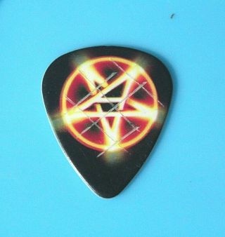 Anthrax // Scott Ian Tour Guitar Pick // Razor - Scored By Tech /the Damned Things