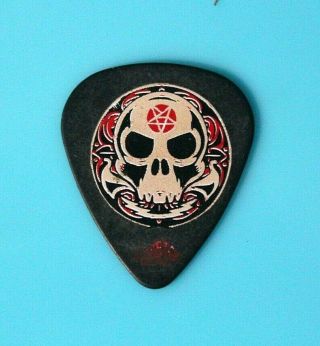 Anthrax // Scott Ian 2006 Reunion Tour Guitar Pick // Skull The Damned Things