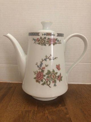 Liling Fine China Flower Teapot With Gold Trim Yung Shen China