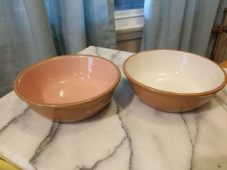 2 Taylor Smith Taylor Chateau Buffet Bowls T.  S.  T.  About 6 " Across Cereal Soup