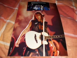 Jon Bon Jovi A4 Poster (moscow Peace Festival)