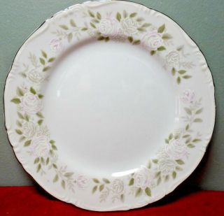 Set Of 8 Sheffield Fine China 6 1/4 " Bread And Butter Plates Classic 501 Pattern