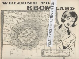Kbom 1270 Mandan North Dakota Radio Coverage Map