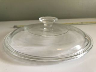 Corning Ware Pyrex Clear Glass 26 Round Replacement Casserole Lid Cover 8 - 1/2 "
