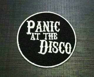 Panic At The Disco Rock Music Heavy Metal Pop Embroidered Patch Iron On Sew Logo