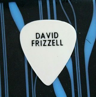 David Frizzell // Vintage Concert Tour Guitar Pick White/black Lefty Shelly West