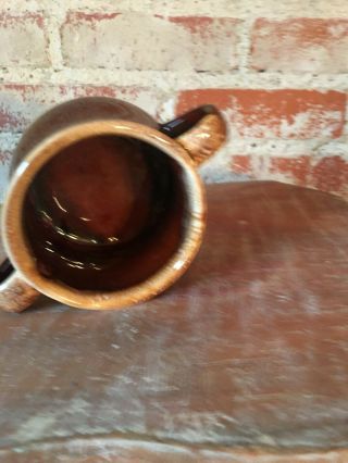 McCoy USA Pottery Brown Drip soup bowl brown potery,  vintage,  Planter 2