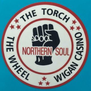 Northern Soul Record Box Sticker - The Torch - Twisted Wheel - Wigan Casino