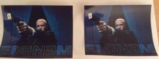 2x Eminem Official Stickers.