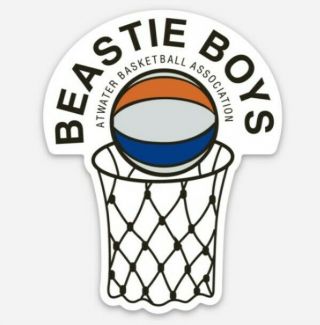 Beastie Boys Logo Die Cut Vinyl Sticker Decal Basketball