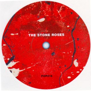 Stone Roses Record Label Vinyl Sticker.  1st Album